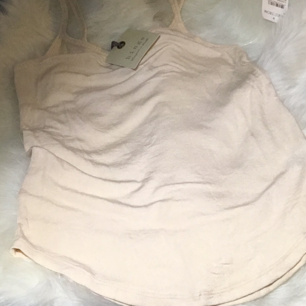 Nordstrom Hinge Stretch Cami Beige Whisper NWT
